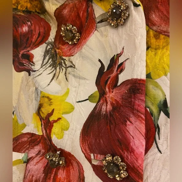 Blair Waldorf Dolce Gabbana Onion Top IT40 US4 Gossip Girl - Picture 4 of 9